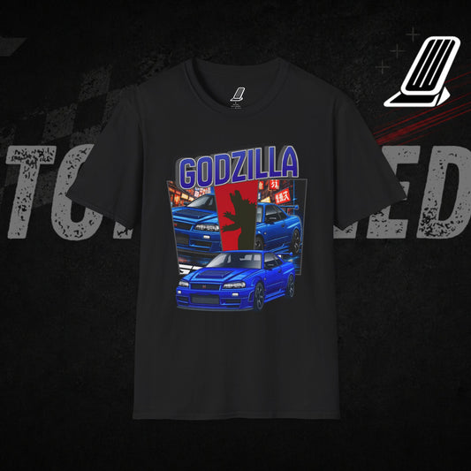 Nissan R-34 GTR "Godzilla" Graphic Tee
